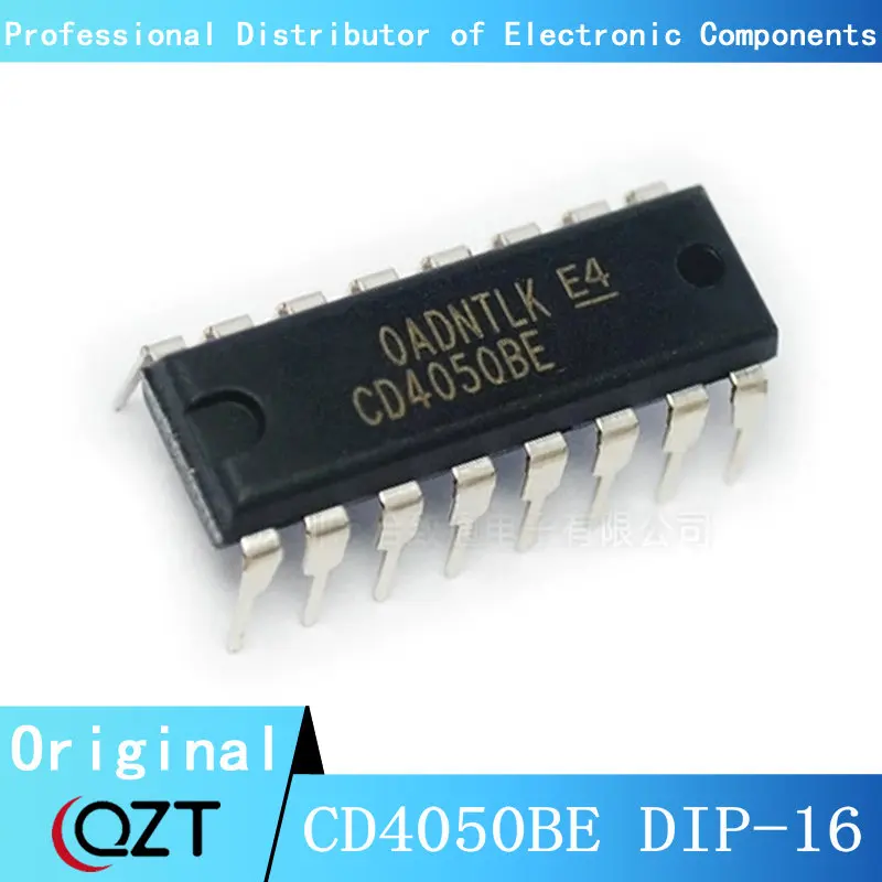 10 pçs/lote CD4050BE DIP CD4050 CD4050B 4050BE DIP-chip 16 Novo local