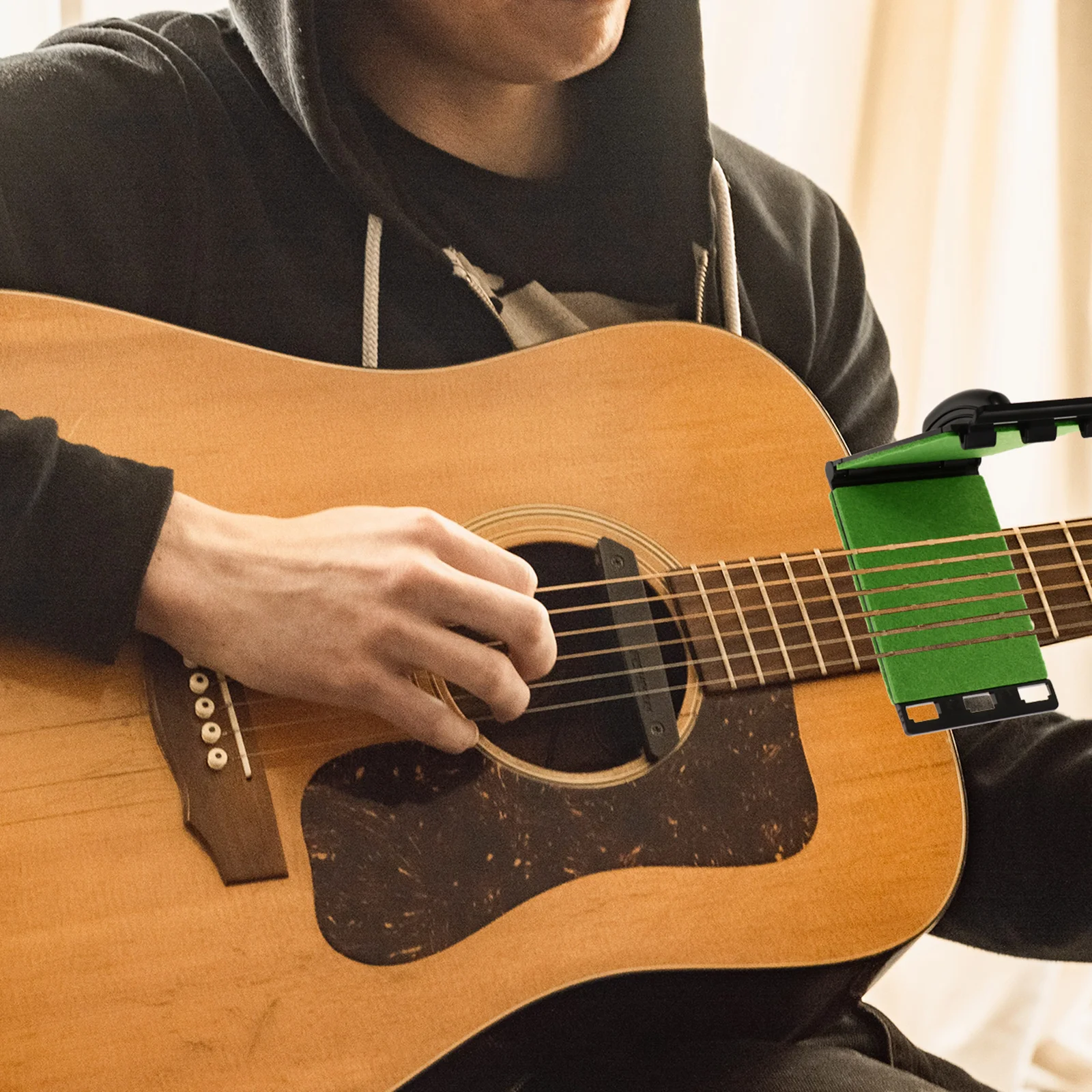 

2Pcs Guitar Fretboard String Cleaner Easy Use Portable Instrument Care Device for Clean Strings and Fingerboard Preservation