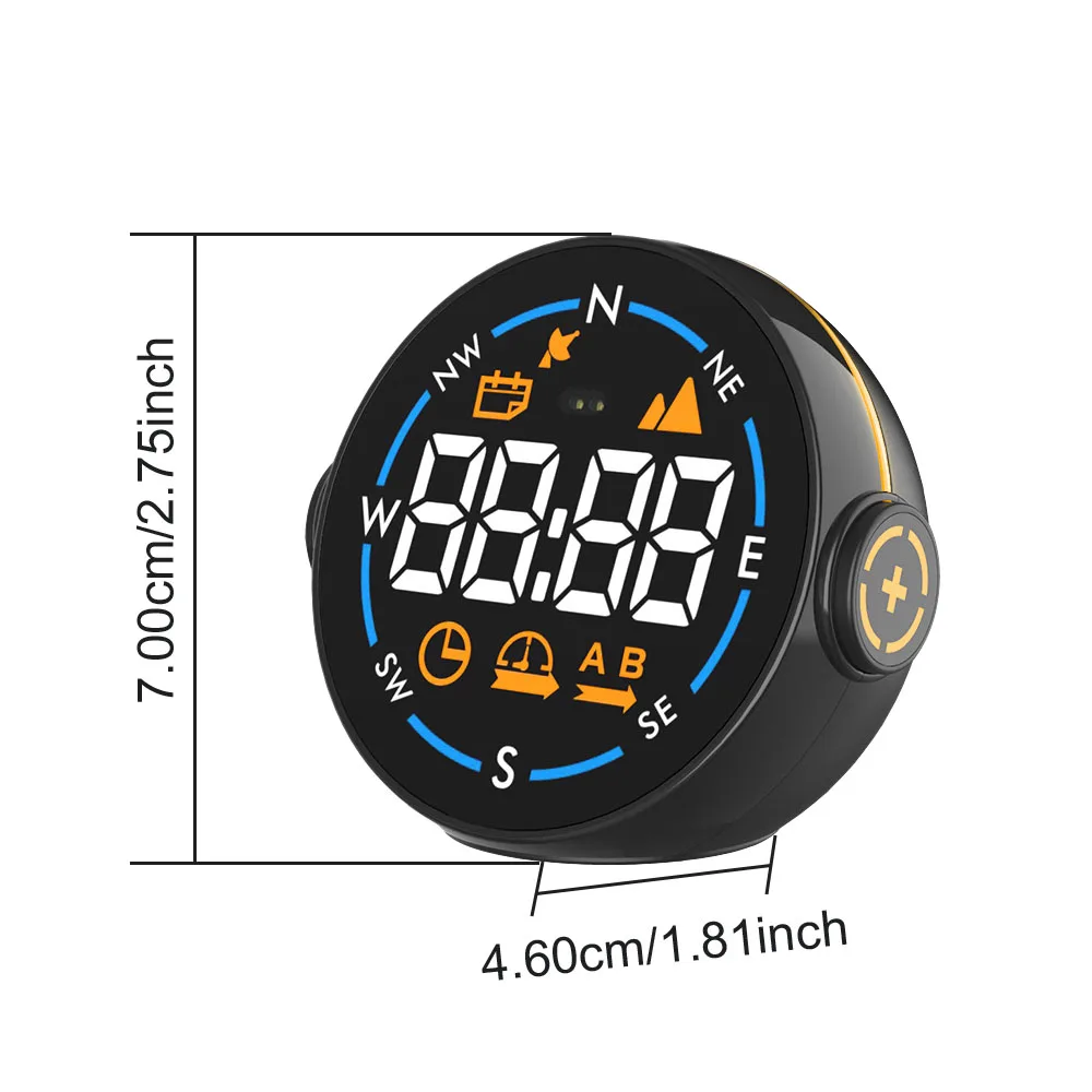

Tilt Meter Head up Display Car Digital Speedometer Slope OBD2 GPS Dual System Incline Meter Display Meter Gauge Car HUD Display