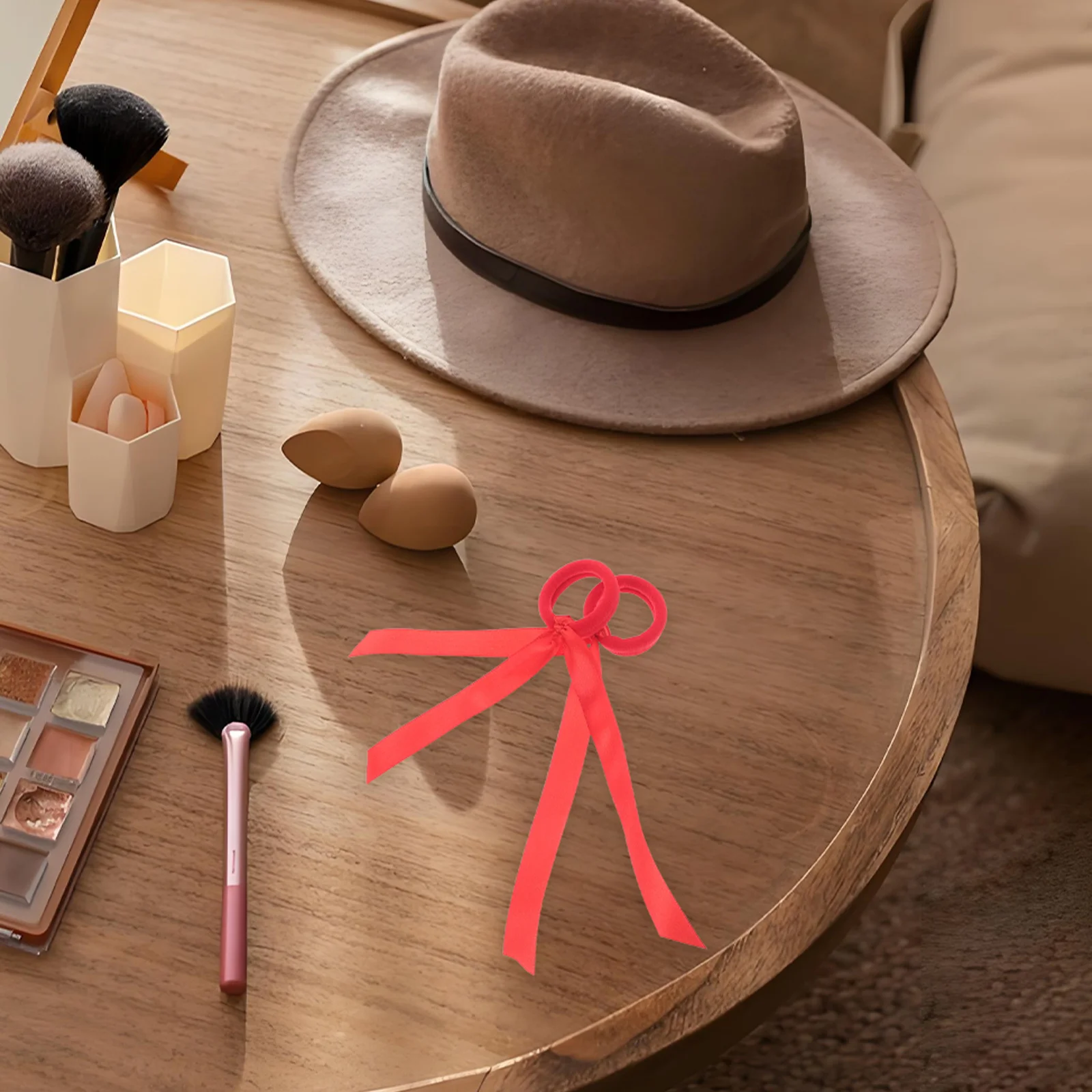 유아 소녀들을 위한 중국 전통 의상 머리 리본 2개, 새해 의상 파티복 코스프레 헤어밴드 레트로 태슬 헤어