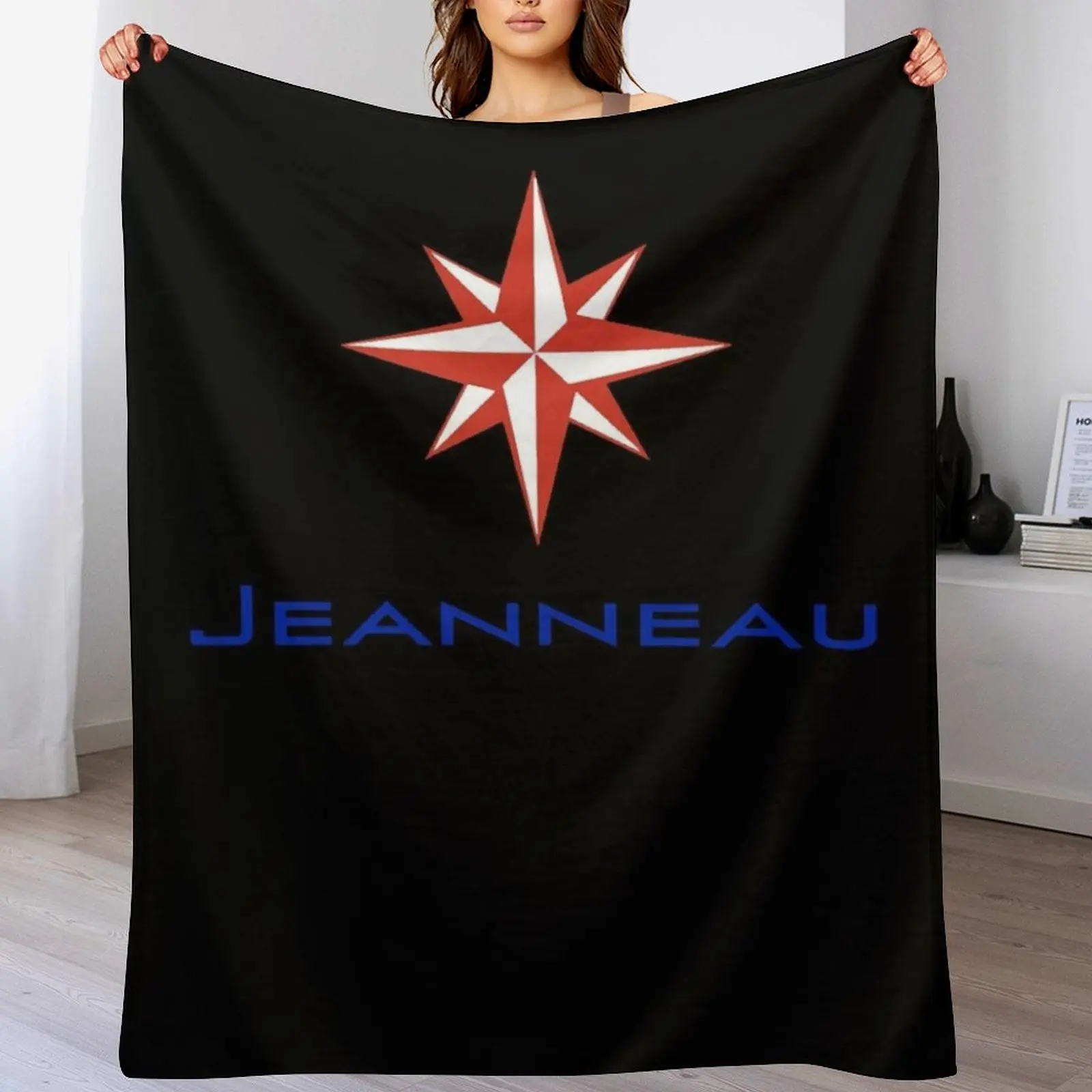 Jeanneau Yachts Classic Throw Blanket Warm Single Blankets