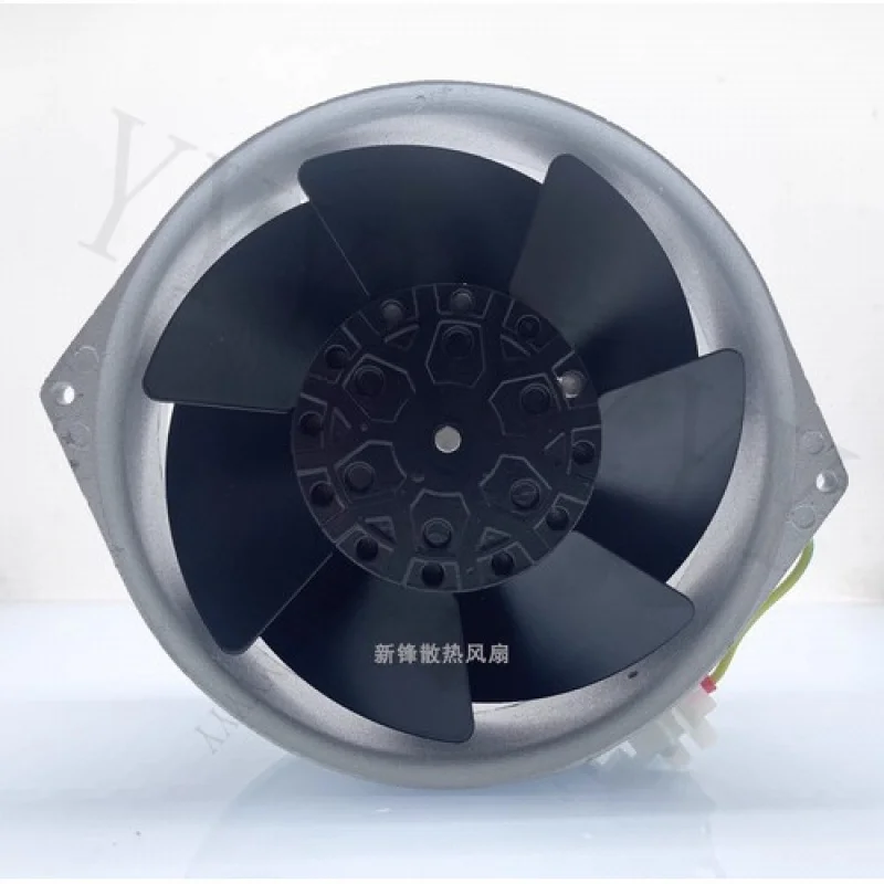 Y+HKFJ HK17550BHL AC220V 0.12/0.13A 17CM Axial Fan Round Metal Cabinet Fan