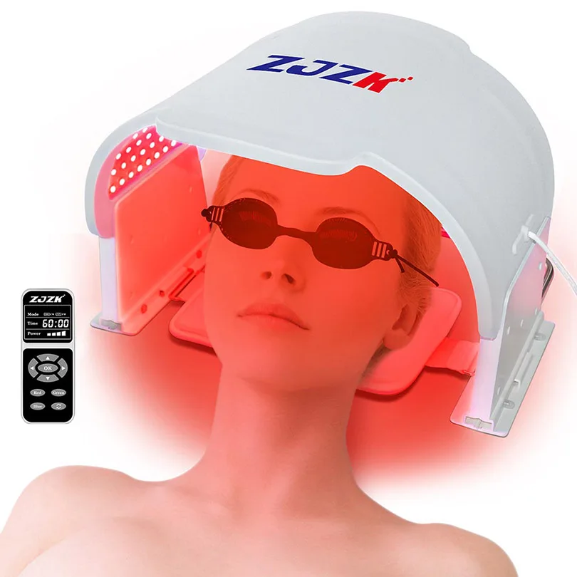 ZJZK Beauty Salon Accessories Face Massage Device 7 Colors With 990 Beads for Skin Rejuvenation Anti-acne and Anti Wrinkle