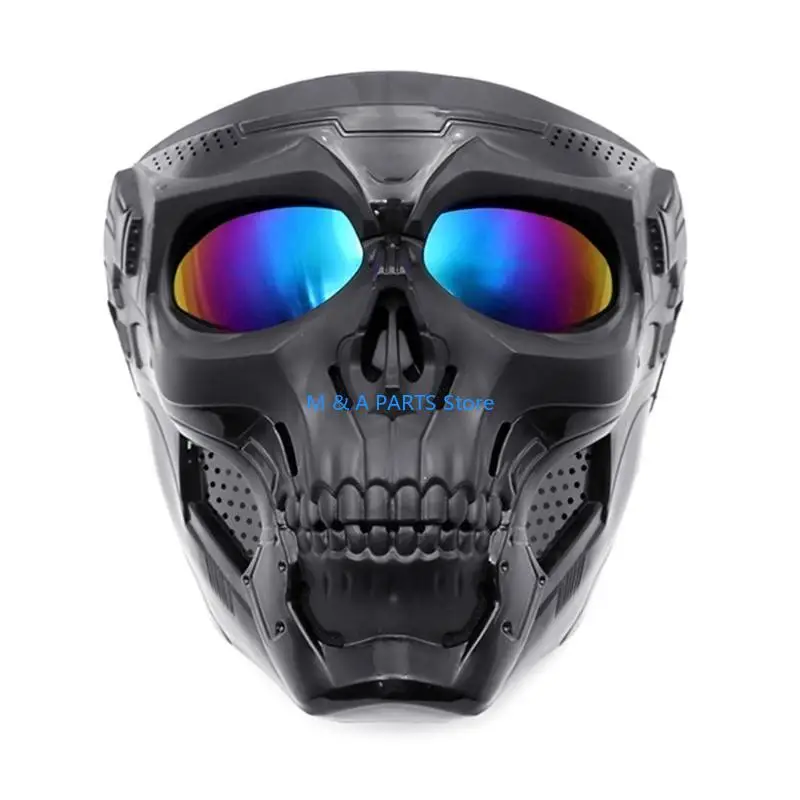 U1JF Kacamata Motor Off-Road Kacamata Helm Kacamata Tahan Angin Kacamata Masker Goggle