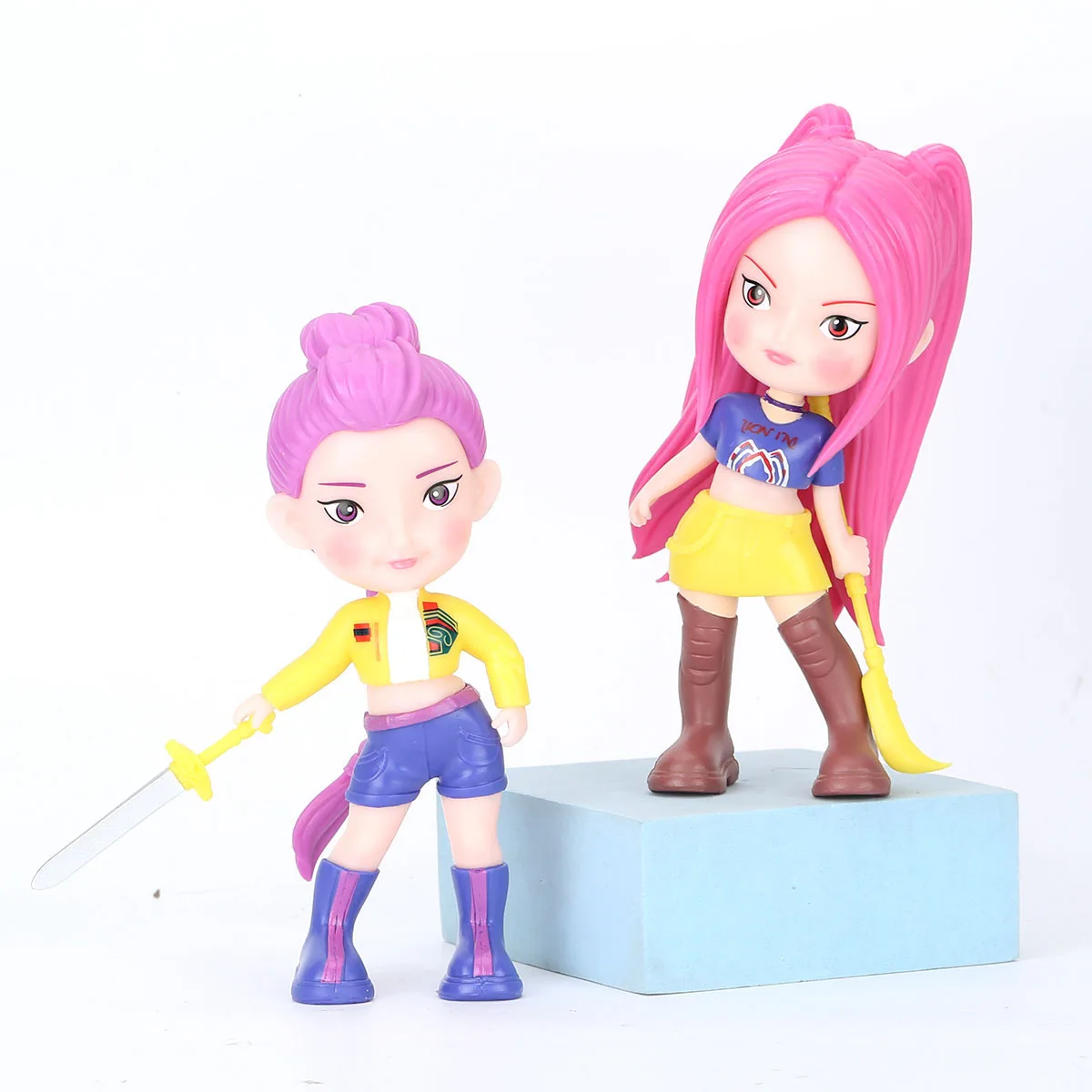 Boîte aveugle de chasseurs de démons K-POP, 16cm, Figurines en PVC exquises peintes à la main, idéales pour le bureau HUNTR/X RUMI, MIRA, ZOEY