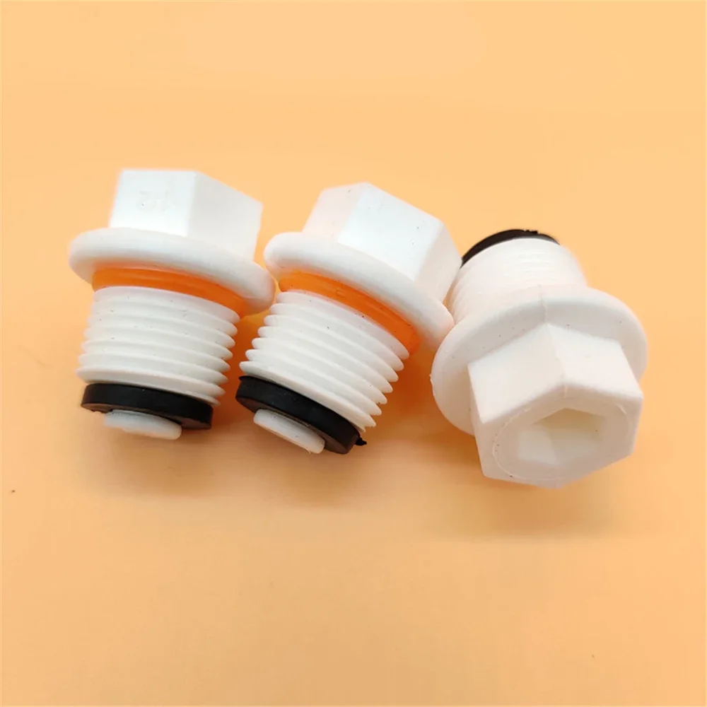 Materia prima PPR con paratia per tubo dell'acqua Tappo per cavo esterno Accessori in plastica esagonale interno ispessito a quattro punti