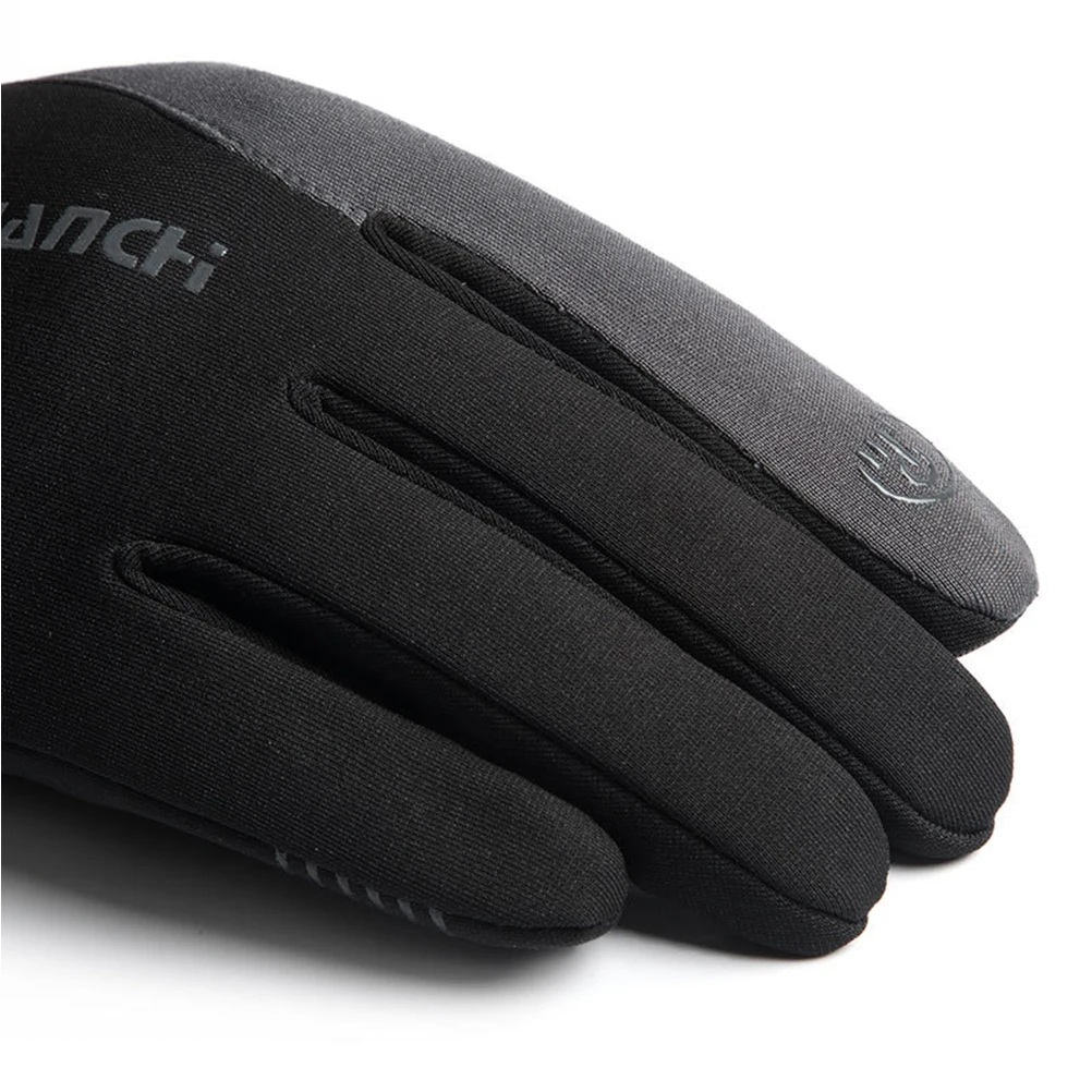 

Warm Waterproof Gloves Men Cold Weather Cycling Mountain Bike Riding Winter for Texting