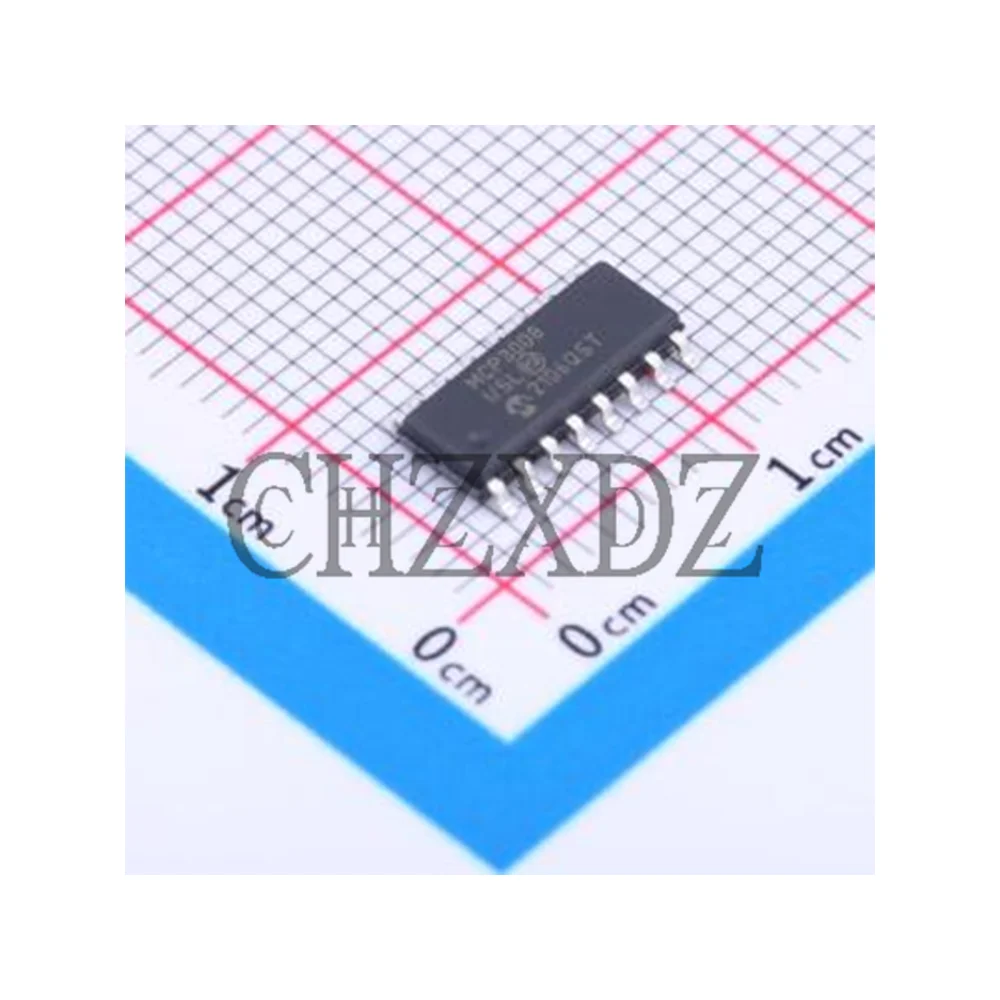 

100% Original MCP3008-I/SL analog-to-digital converter - ADC 10-bit SPI 8 Chl IND TEMP, SOIC16 MCP3008