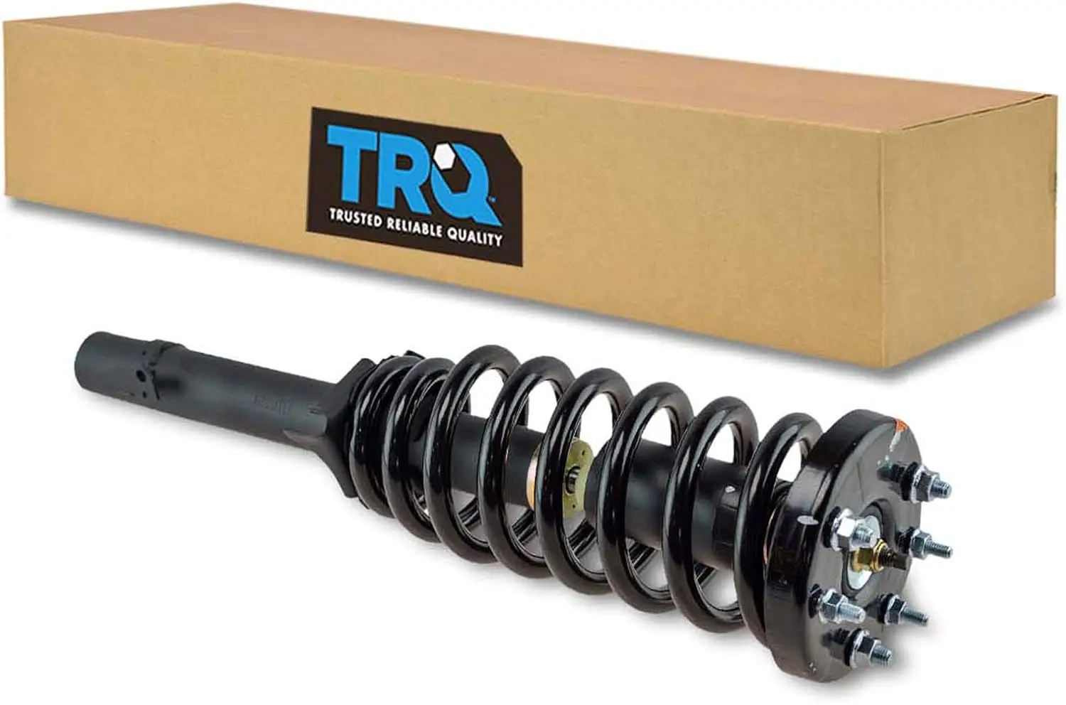 

Front Left Complete Strut & Coil Spring Assembly Drivers Side Compatible with 2008-2012 Honda Accord