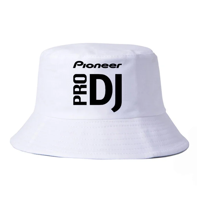 

DJ style Pioneer Cap Summer cool sun bucket hats Women Men print Pioneer DJ PRO fisherman hat panama bucket hat bone