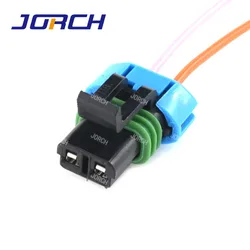 1/5/10 Sets Delphi 2 Pin GM Weather Pack Kit Female Waterproof Sensor Fan Electronic Plug Auto Wire Harness Connector 15300027