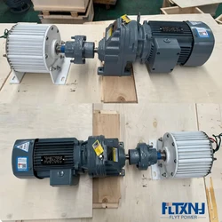 Low RPM 40KW 30KW 500RPM 110V 220V 380V Gearless Permanent Magnet Generator AC Alternators Use For Wind/Water Turbine