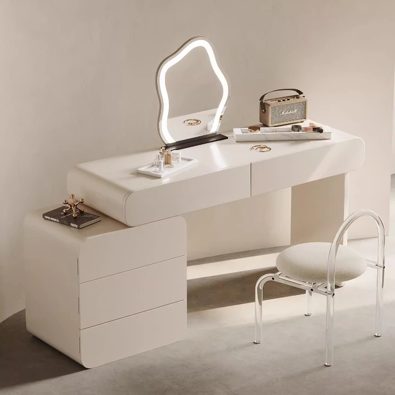Solid wood dresser chest bedroom cloakroom makeup table