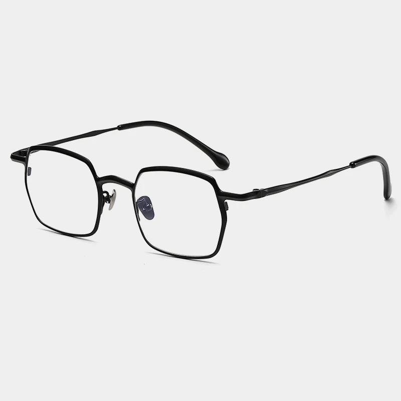 Vintage Puur Titanium Bril Frame Mannen Retro Designer Handgemaakte Brillen Frame Vrouwen Ultralichte Luxe Merk Kleine Brillen