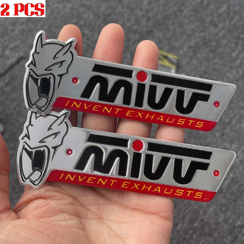 For MIVV Exhaust Kit Stickers CF MOTO BMW Honda Aprilia Ducati Suzuki Yamaha Motorcycle Accessories MK3 Muffler GP PRO Escape DE - view 3