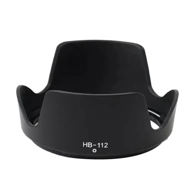 HB-112 총검 렌즈 후드 꽃잎 렌즈 쉐이드, 니콘 Z DX 12-28mm F3.5-5.6 PZ VR 렌즈, ZF Z30 Z50 ZFC Z5 Z7 Z6 II Z8 Z9