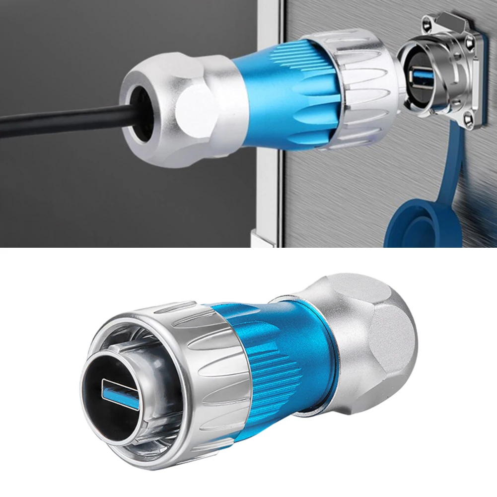 

Reliable DH24 USB 3 0 signal connector with waterproof design and high speed 5 Gbps For data transmission capability