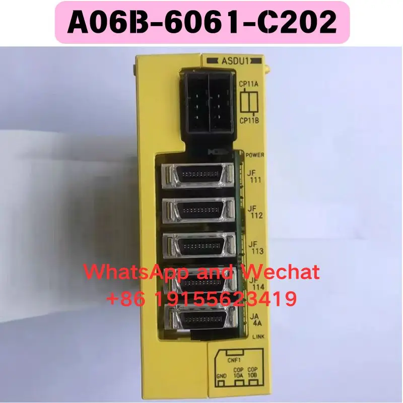 Used A06B-6061-C202 module Functional test OK Fast delivery