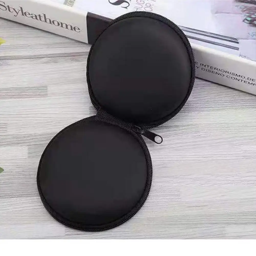 야외 미니 이어폰 거치대 케이스, 보관 보호 박스, 헤드폰 가방, 이어버드 액세서리, USB 데이터 케이블, 메모리 카드, 1 개, 2 개