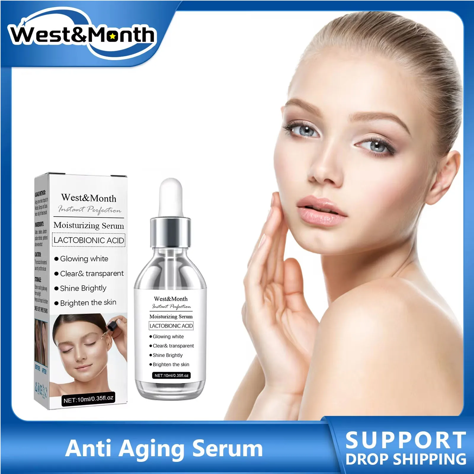 

Wrinkle Removing Serum Anti Aging Pigmentation Corrector Shrink Pore Tighten Moisturize Nourishing Face Firming Ordinary Essence