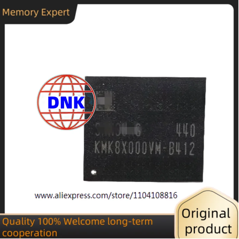 KMK8X000VM-B412 KMK8U000VM-B410 KMKUS000VM-B410 New original emcp32+4 font IC