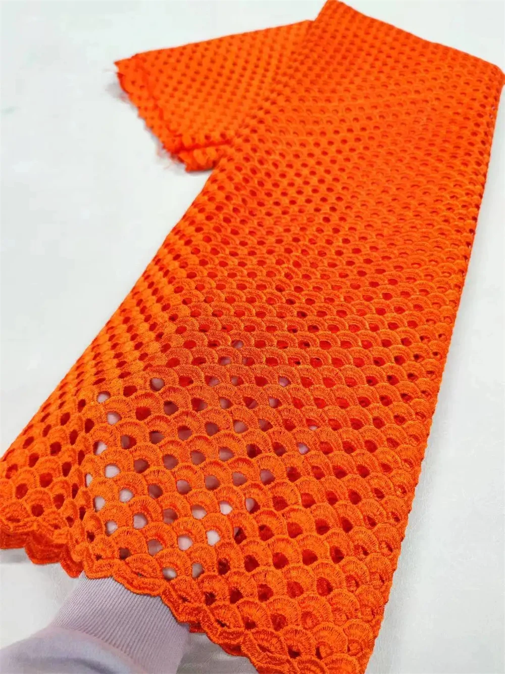 Luxury African Guipure Lace Fabric Latest Nigerian Lace Fabric 2026 High Quality 5Yards For Woman Wedding Dress Material