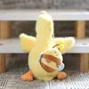 Cute Duck Plush Keychain with Crayfish Turtles Bees