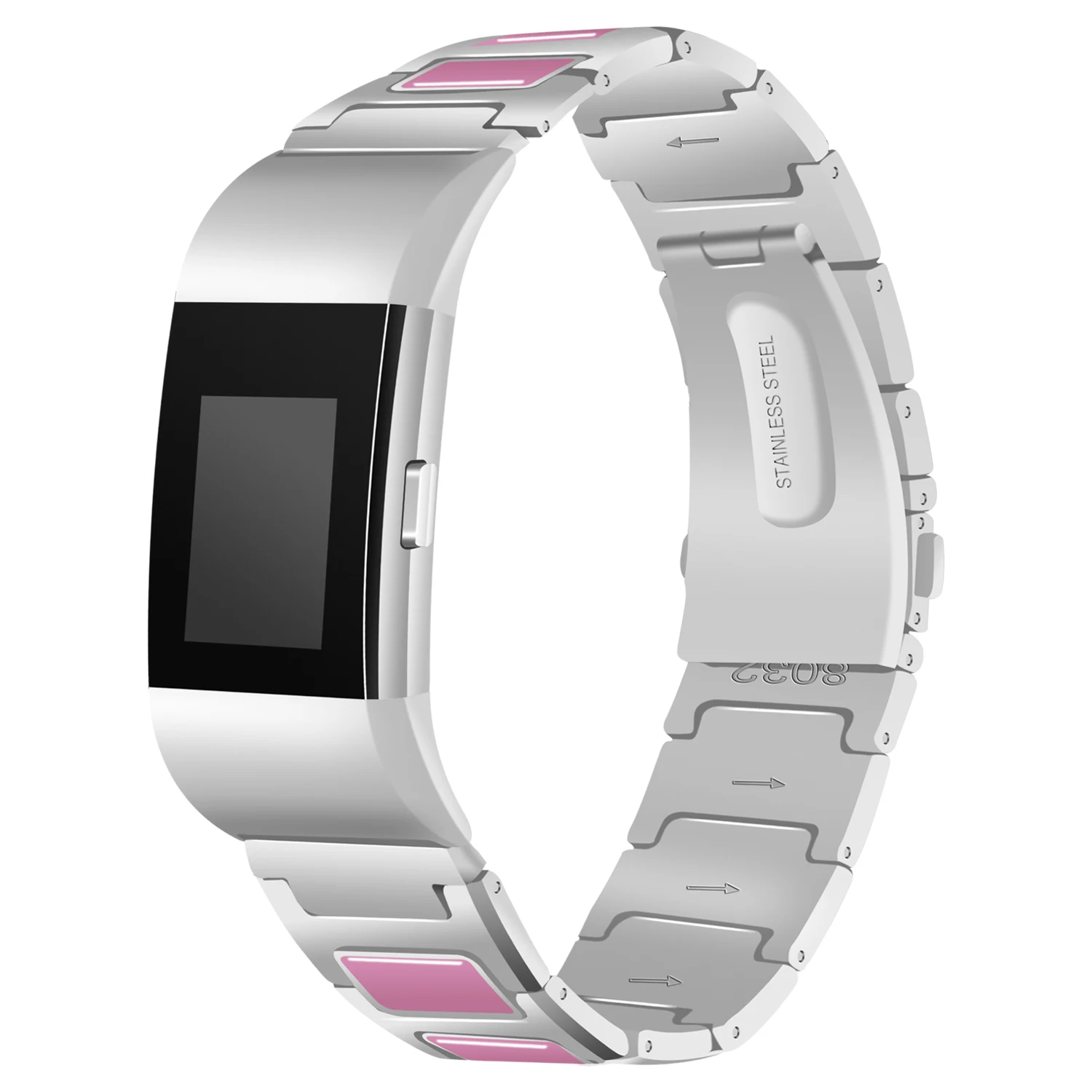 Металлический керамический ремешок для Fitbit Charge 5 6, умный аксессуар для часов Fitbit Charge 2 3 4, сменные аксессуары, браслеты