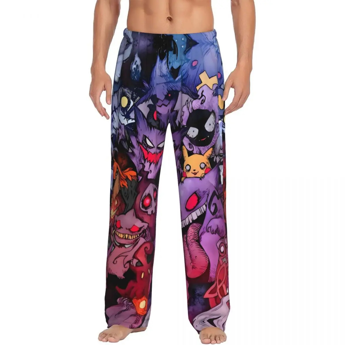 

Custom Printed G-Gengares Pajama Pants Men Sleep Sleepwear Bottoms with Pockets