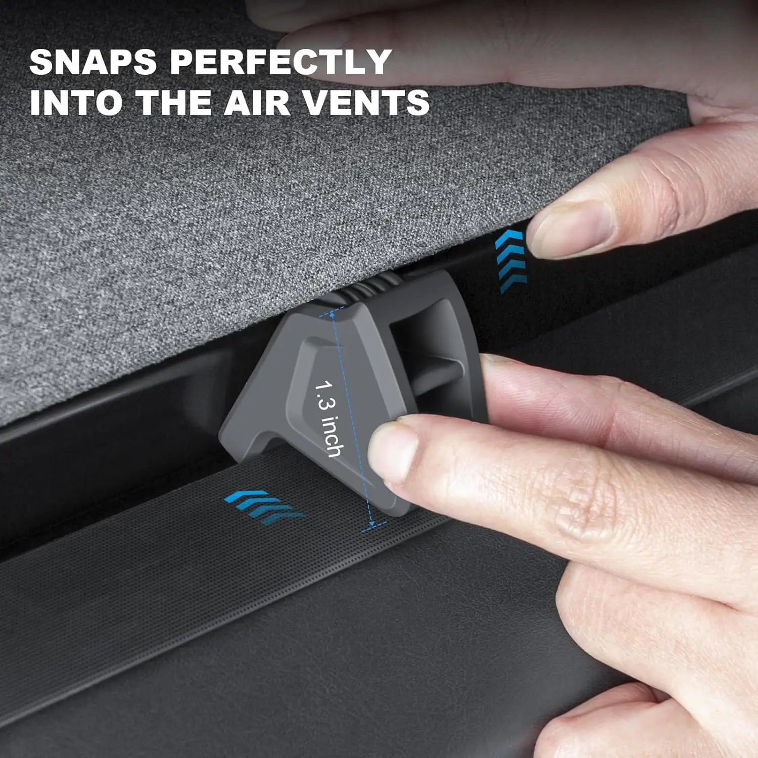 Design dell'adattatore per deodorante per Tesla Model 3 Highland Model Y Juniper 2025 Clip per aromaterapia ad aria (Deodorante per ambienti non incluso)