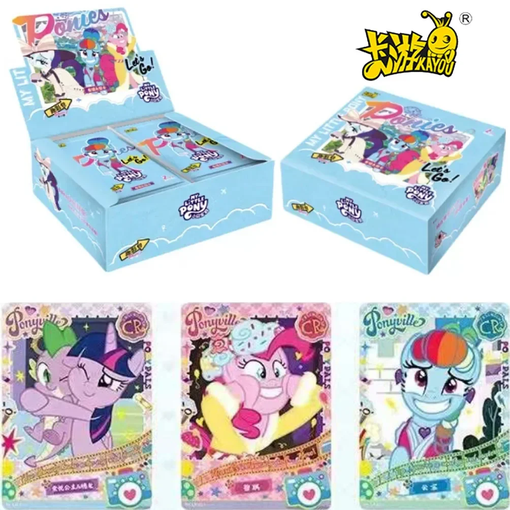 

KAYOU Genuine My Little Pony Card Friendship Eternal Card Fun Movie Pack Princess Card Rare CR Collectible Cards Toys Gifts