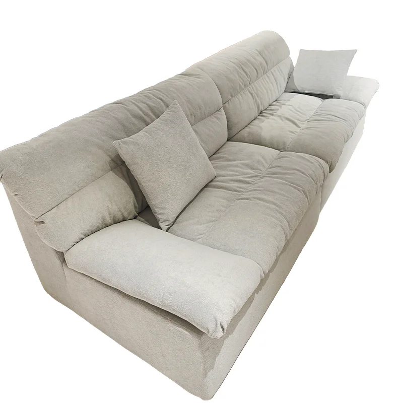 For Customizable Modern Two Seat Sofa Bed with Tufted and Sponge Filling Vacuum Compressed Design for Apartment Living Room