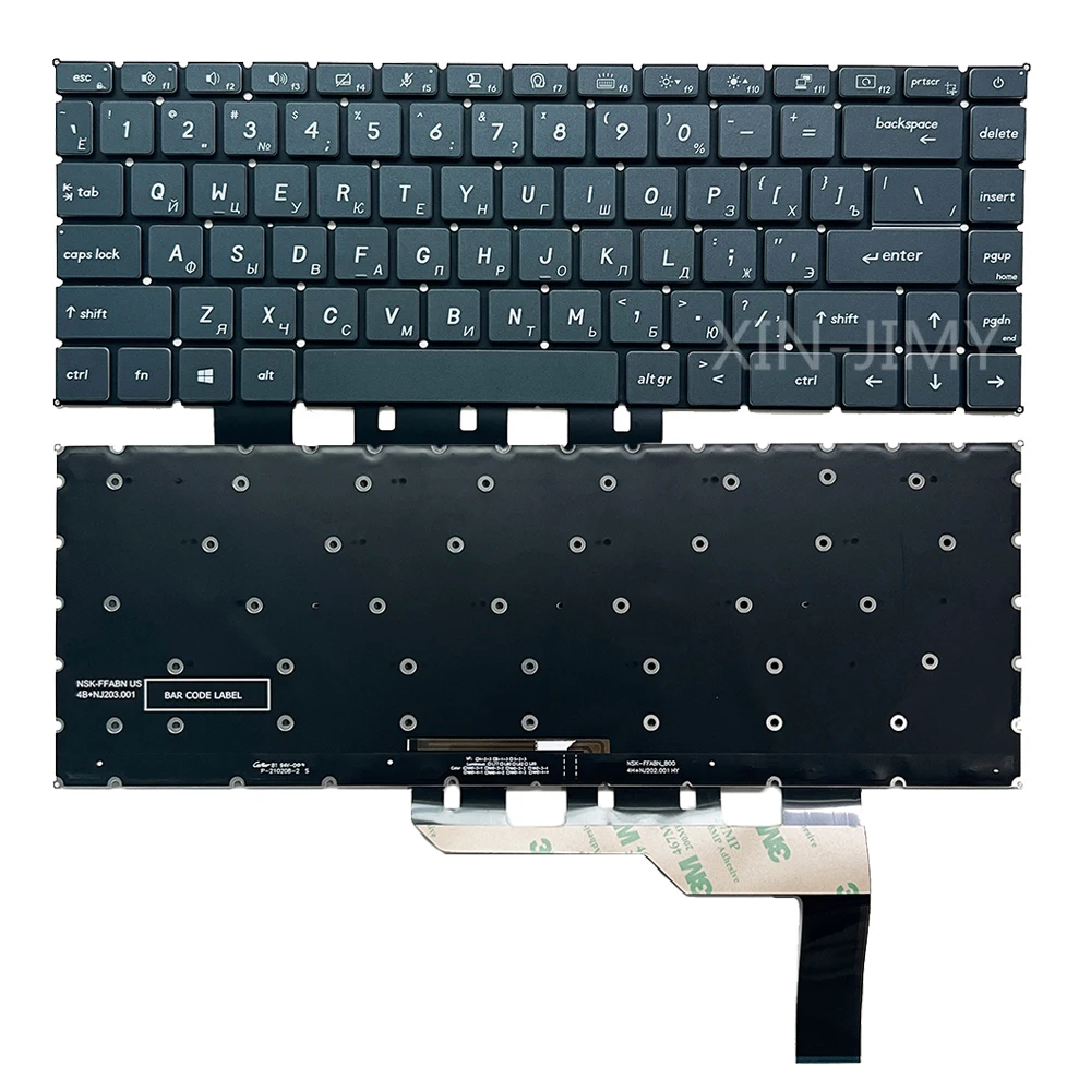 teclado retroiluminado russo ms1551 cinza ru ms 16s3 a10 a10 a10sc ms 16s3 a10sc219cn v190622ak a10sc 219cn 01