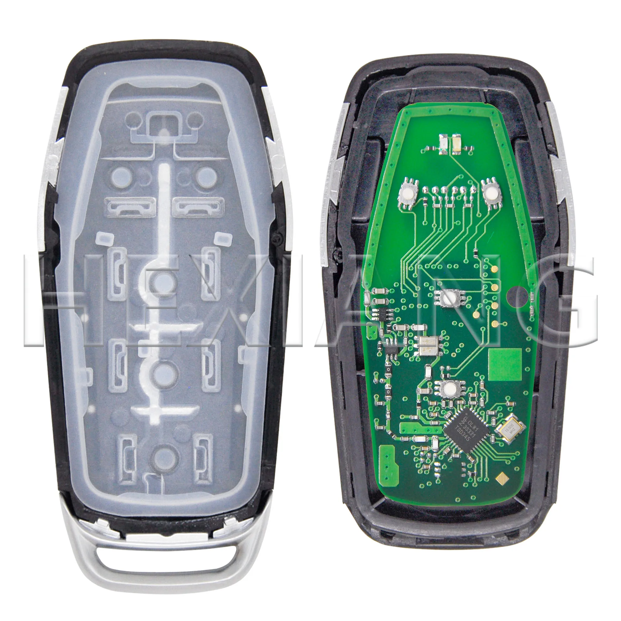 HE A2C 31243602   15K601-GM ID49Chip 315/433/868MHz Keyless Go Car Remote Key dla Ford Mustang Edge Explorer Fusion Mondeo Kuga