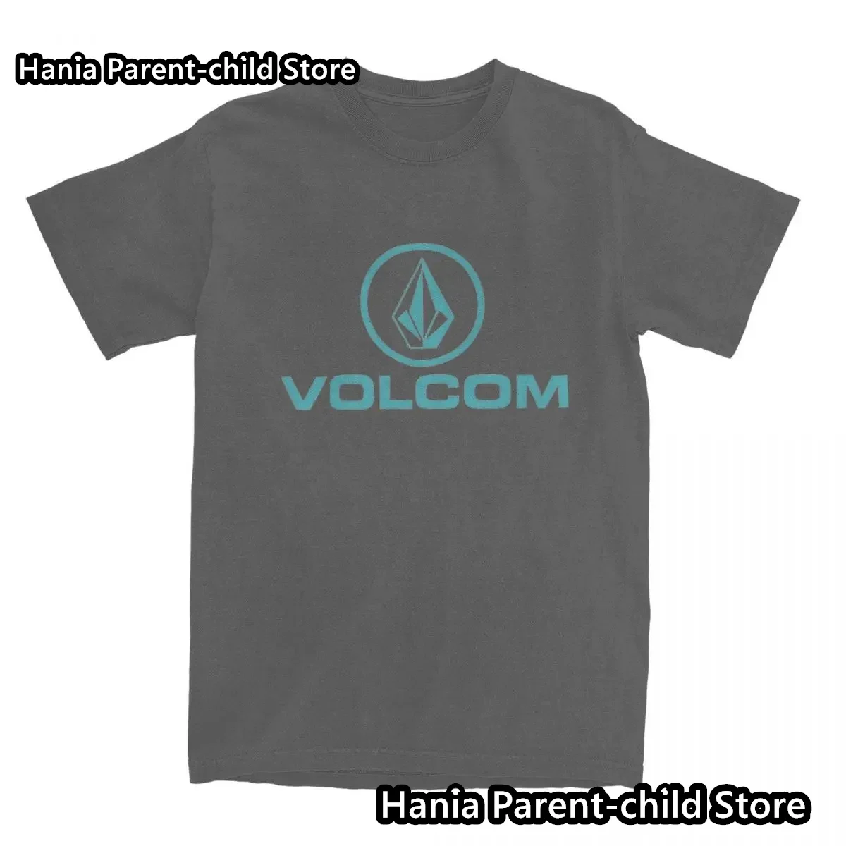 Volcoms Stones 3D Prited Mens And Children Size T-shirts Summer Short Sleeve Crewneck Tops Kids Boys Oversized Tees