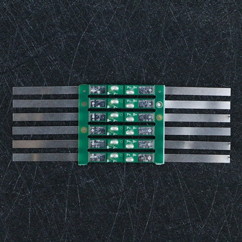 10pcs/set 3.7V 3A BMS for Protection Board for 1S 18650 Lithium Battery Over Charge Protective Plat with Solder Belt Connector