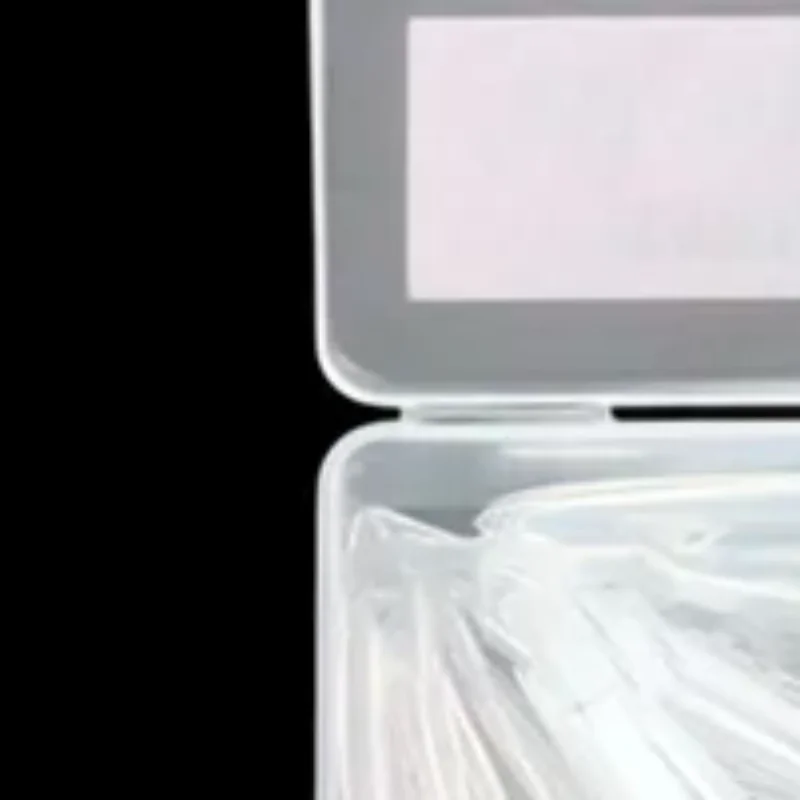 Sanduíche formas duplas de unhas, 60 peças, 15 tamanhos, extensões rápidas, formas duplas, formato de t, elipse, manicure, molde superior, molde inferior 3d