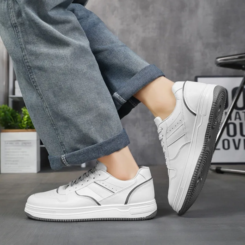 Fashion Versatile Casual Shoes Comfortable Breathable Board Shoe Outdoor Tennis Shoes For Men Platform Vulcanized Shoes Zapatos