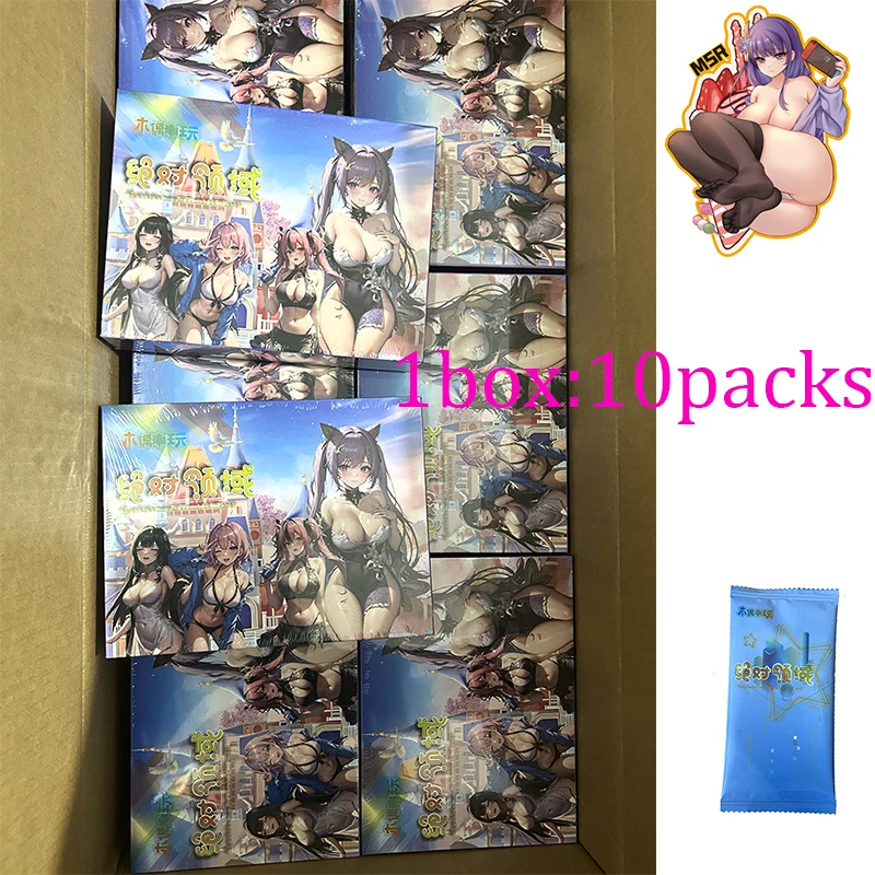 Goddess Story Absolute TerrorField Collection Card Waifu Card Girl Party ACG CCG TCG Booster Box Doujin Toys And Hobby Gift