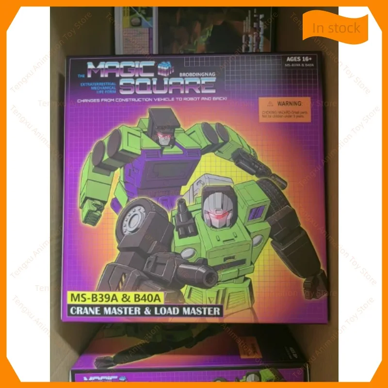 MS-39A MS-40A 10 cm MS39A MS40A Kraanbelasting Devastator Getransformeerd speelgoed Robot Action Figure Speelgoed 【24 uur verzending】