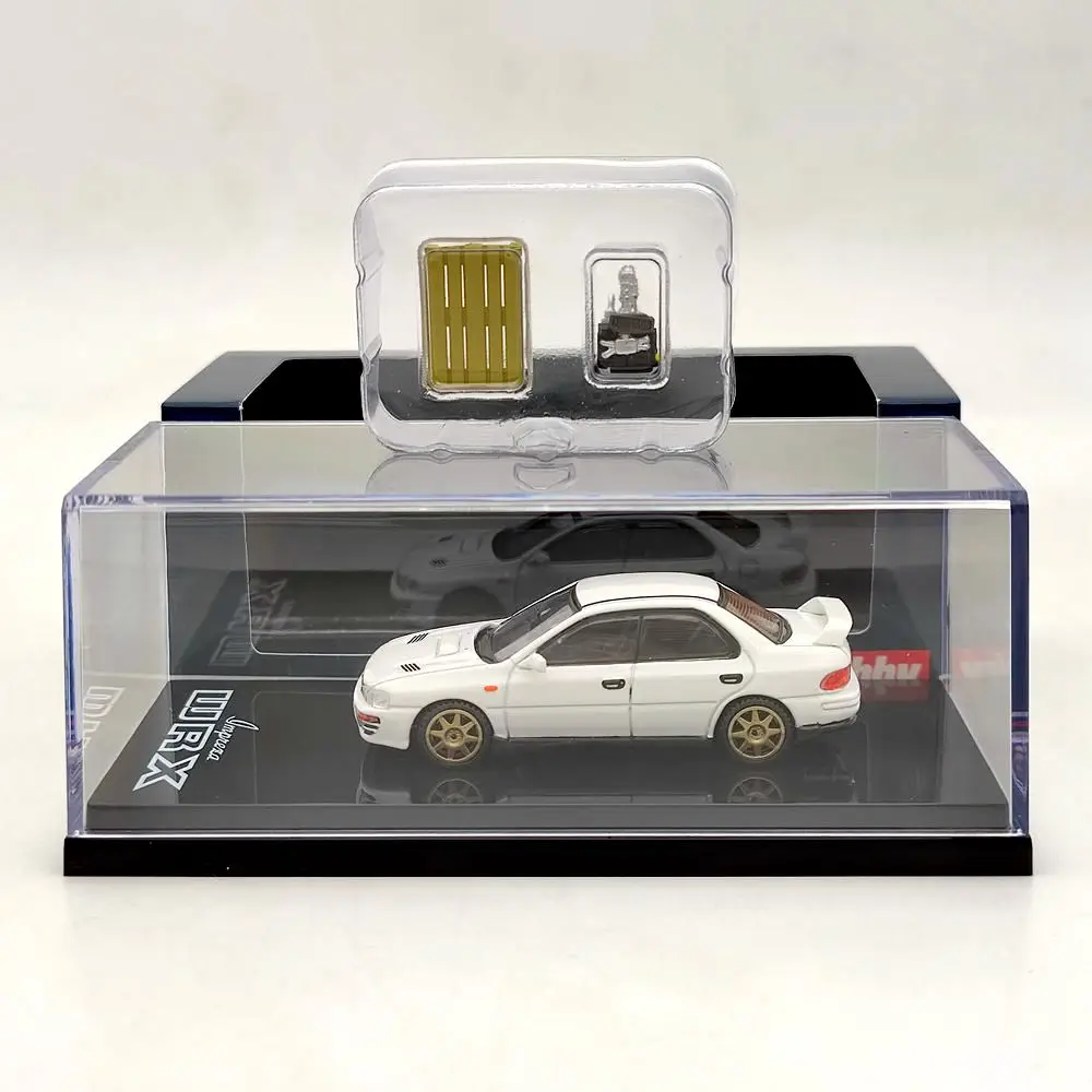 Hobby Versão do Japão com motor, Impreza WRX GC8 1992, 1:64, HJ642013BW