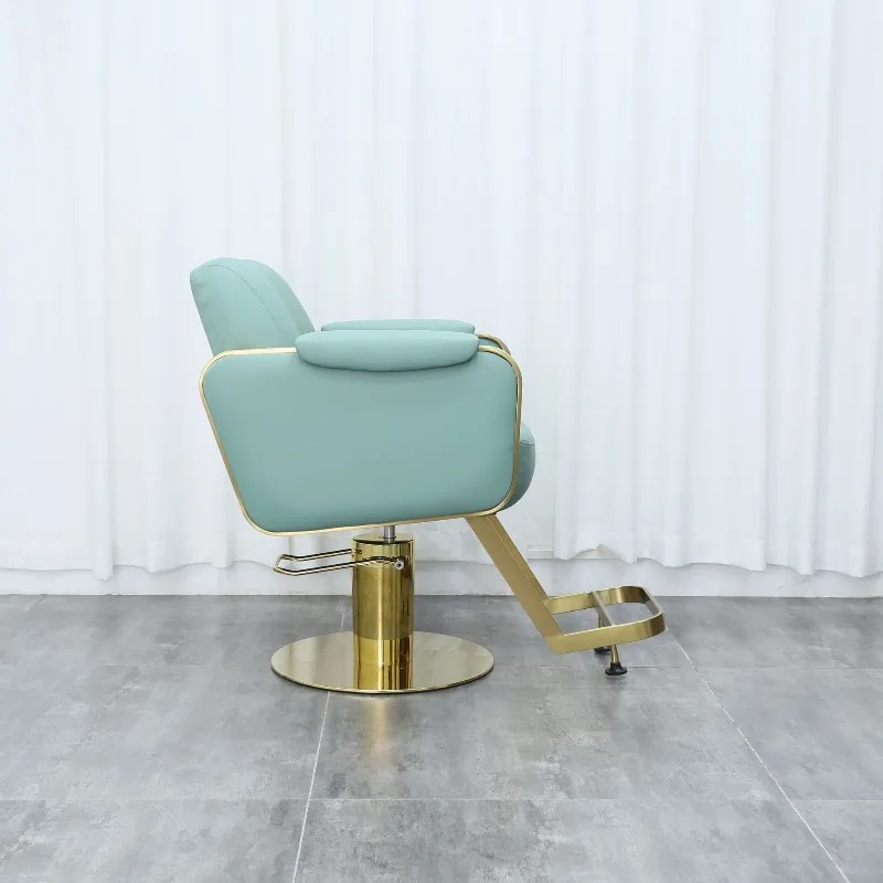 barber shop special hair salon chair, barber chair, hair cutting chair, lift rotating salon fashion perm and dyeing chair