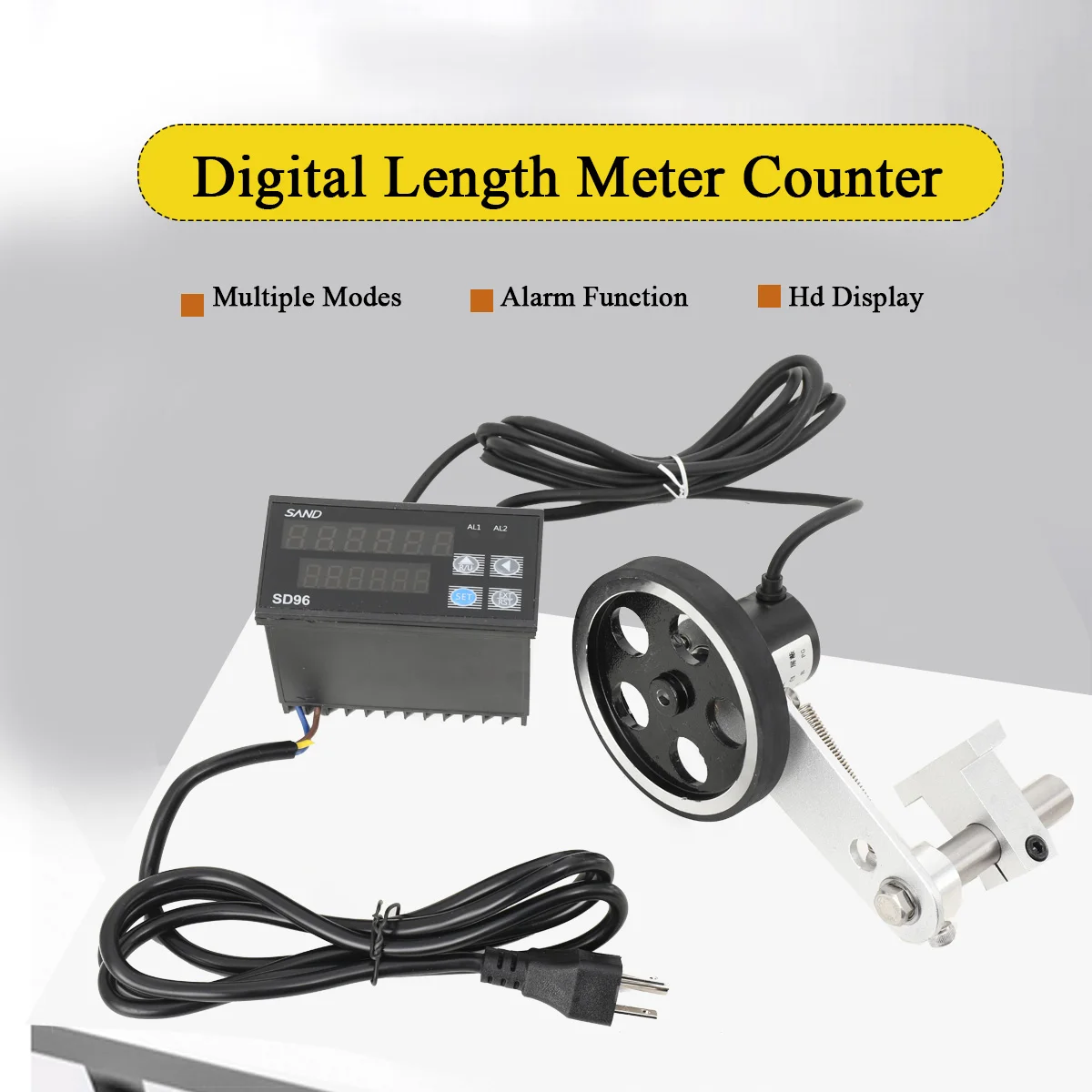 

110V Digital Length Meter Counter with Control Function Anti-skid Mechanical Digital Length Meter Counter Machine