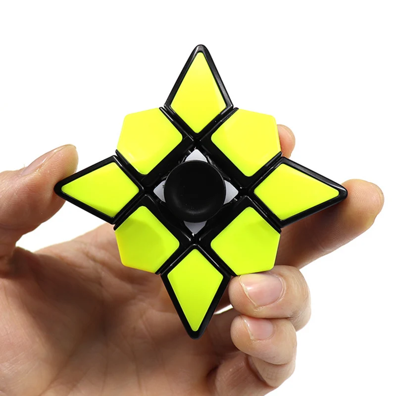 Cube Fidget Spinner Fingertip Gyro Fidget Sensory Stress Relief Fingertip Toy Antistress Hand Spinner Desk Adult Gyroscope Toys