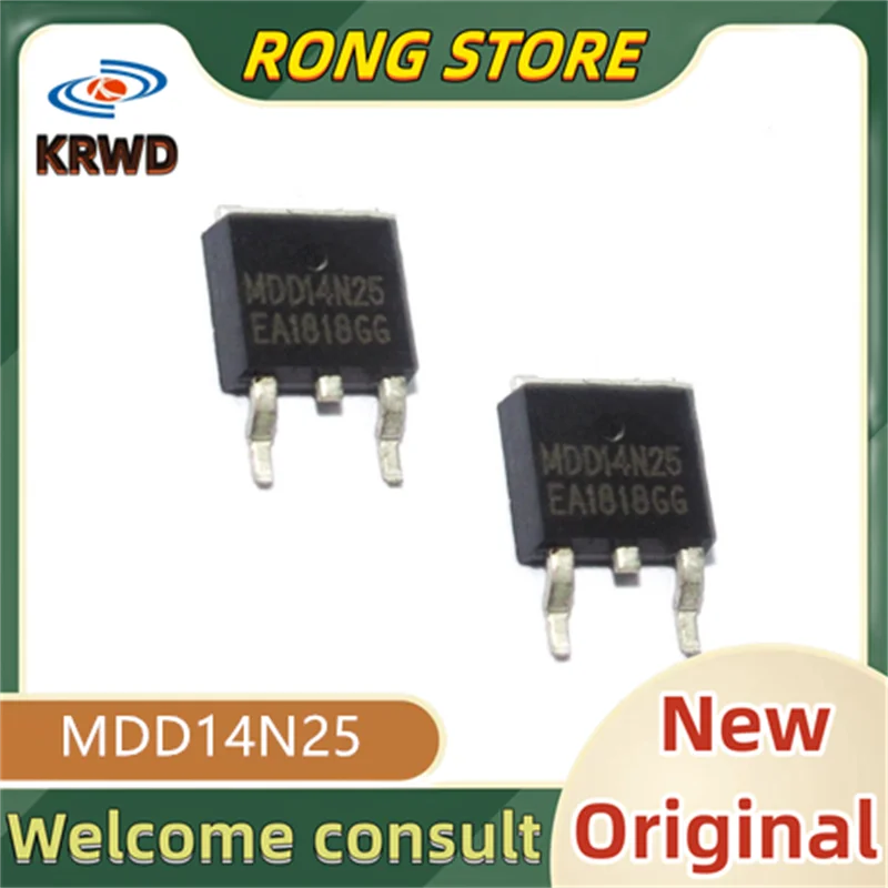 10 Uds. MDD14N25 nuevos y originales MDD14N25 MDD14N MDD TO-252