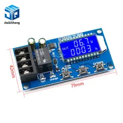 6-60v 10A Lithium Battery Charge Control Module Controller Protection Board with Overcharge Protection Switch XY-L10A