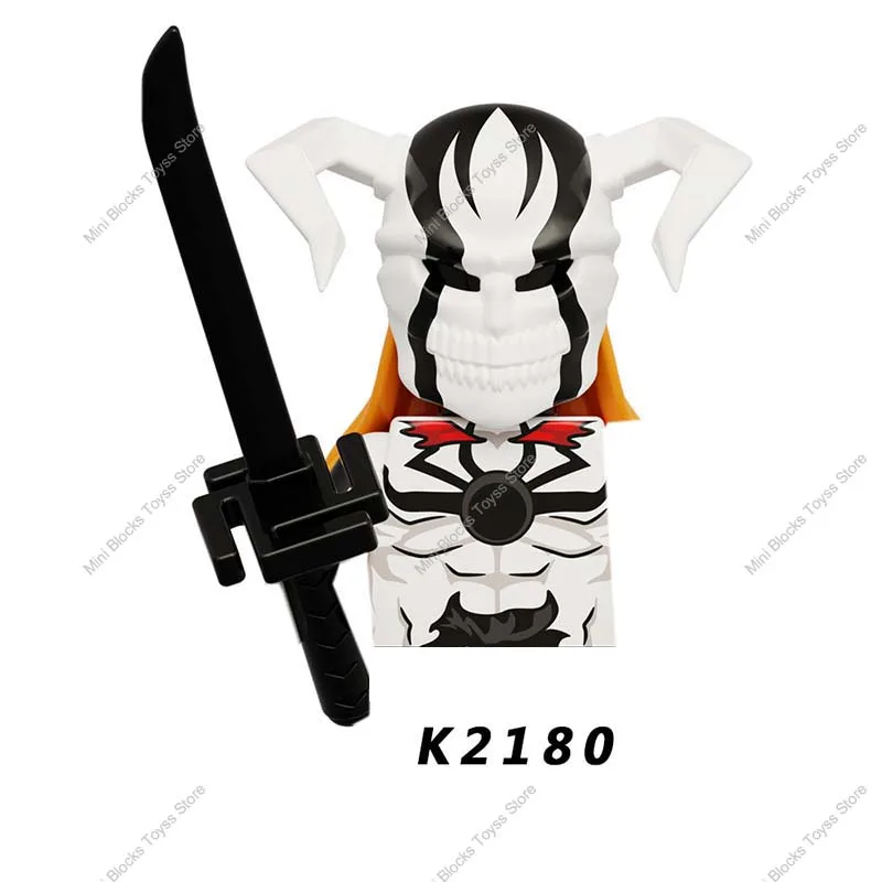 WM6164 อะนิเมะการ์ตูน BLEACH Movable Ichigo อิฐ Mini Action ประกอบอาคารบล็อกของเล่นเด็กของขวัญ KDL824 KDL816