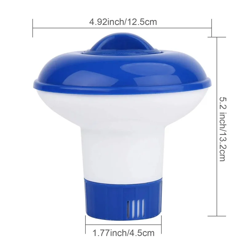 1PC Desinfektion box Outdoor bad zubehör Schwimmen Pool Schwimmende Medikamente Spender Schwimmbad automatische medikament spender