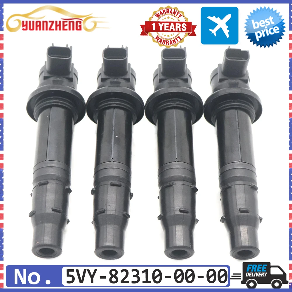 NEW Ignition Coil For Yamaha FZ1 V-MAX 1700 YZF-R1 YZF-R6 Venture FX Nytro SR Viper RX-1 5VY-82310-00-00 for KAWASAKI CBR 600RR