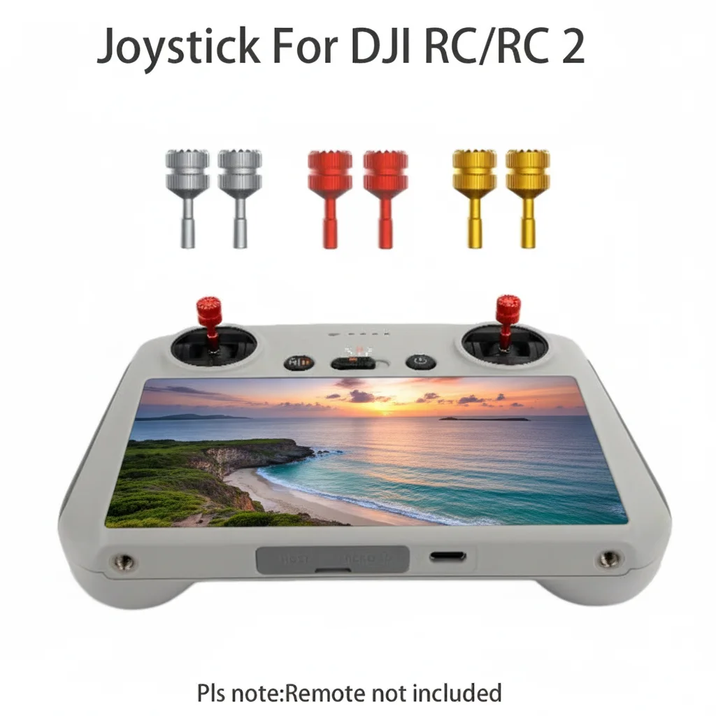 

Remote Controller Joystick For DJI RC/RC 2 Thumb Rocker Replace Control Sticks for DJI Mini 3 Pro/Mini 4 Pro/Air 3 Accessories